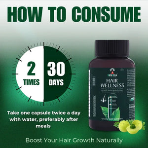 Shivveda Hair Wellness – Natural Hair Growth and Care Supplement