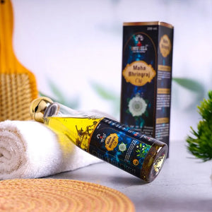 Maha Bhringraj Hair Oil - Ayurvedic Solution for Hair Fall, Hair Growth, and Scalp Nourishment