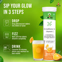Shivveda Glutathione & Vitamin-C Effervescent Tablets - Best Glutathione & Vitamin-C Tablets for Glowing Skin