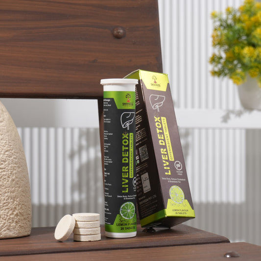 Shivveda Liver Detox Effervescent Tablets – Your Natural Path to a Healthier Liver