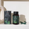Improves blood flow in the scalp, helping to energize hair roots and encourage natural hair growth.