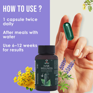 Shivveda Hair Wellness – Natural Hair Growth and Care Supplement