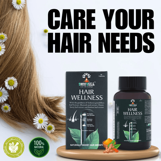 Shivveda Hair Wellness – Natural Hair Growth and Care Supplement