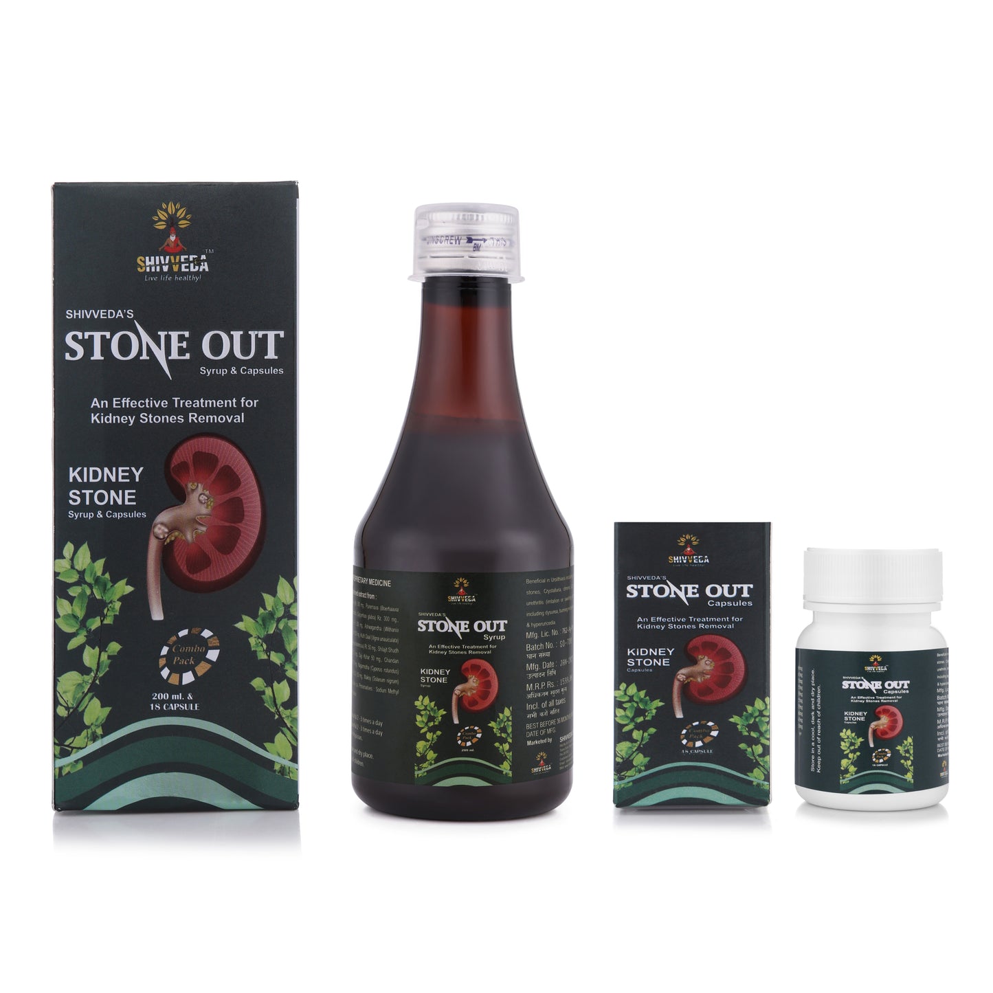 Shivveda Stone Out – Natural Relief for Kidney Stones