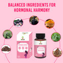Ingredient used in Shivveda Stree Kaya Capsuls for PCOD PCOS, Hormonal Balance, Period pain relief