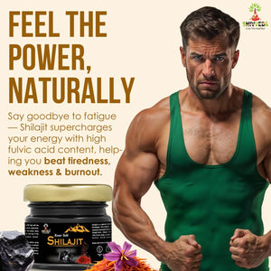 Kesar Yukt Shilajit – Pure Himalayan Energy & Vitality Boost with Saffron