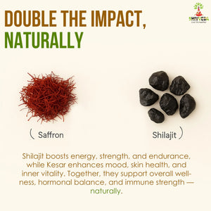 Kesar Yukt Shilajit – Pure Himalayan Energy & Vitality Boost with Saffron