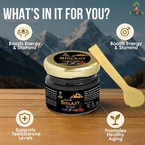 Kesar Yukt Shilajit – Pure Himalayan Energy & Vitality Boost with Saffron