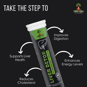 Shivveda Liver Detox Effervescent Tablets – Your Natural Path to a Healthier Liver