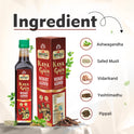 Kaya Gain Ras is made from carefully selected Ayurvedic herbs known to support metabolism, digestion, and healthy weight gain
