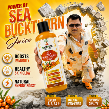 Shivveda Sea Buckthorn Juice – Boost Immunity, Skin Glow & Digestion Naturally