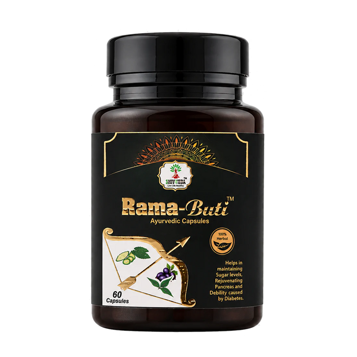 Naturally Balance Your Blood Sugar with Rama Buti – Ayurvedic Capsules for Diabetes Care